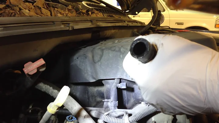 How to repair a broken heater hose connector on a 2000-2007 GM product