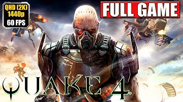 Quake 4 Gameplay Walkthrough [Full Game - All Cutscenes Longplay] No Commentary [1440p PC 60FPS]