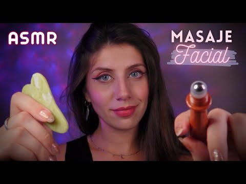 ASMR • Te hago un MASAJE FACIAL relajante - Soft Spoken