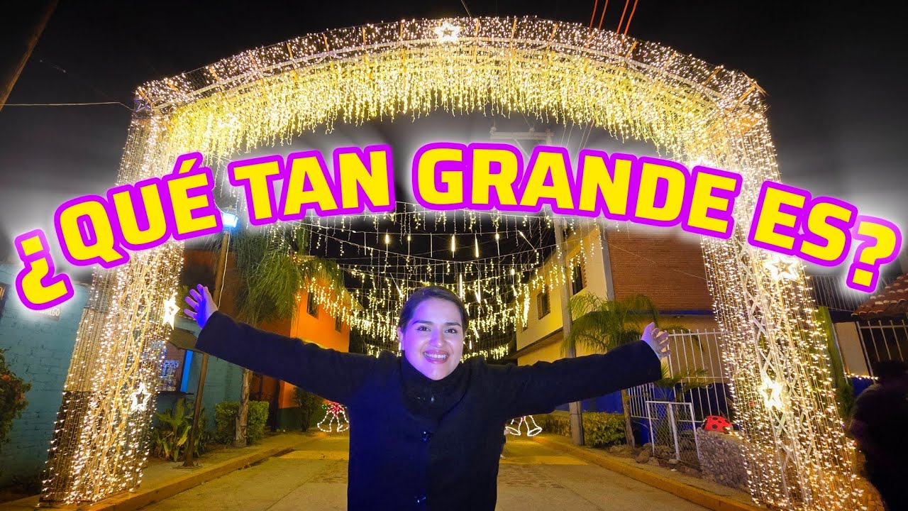 LA VILLA ILUMINADA QUE ESTA ASOMBRANDO A TODO OAXACA!