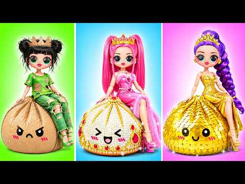 Rich Vs Broke Vs Giga Rich Dumpling House! DIY Viral Dumpling Squishy!!