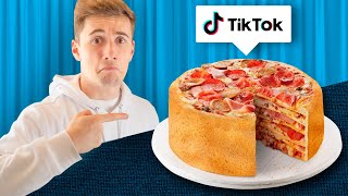 MANGIO per 24H solo RICETTE di TIKTOK!!