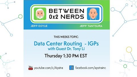 Data Center Routing - IGPs-Dr. Tony Li