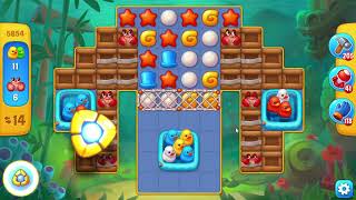 Fishdom 5854 Level - 21 moves - NO BooSTERS