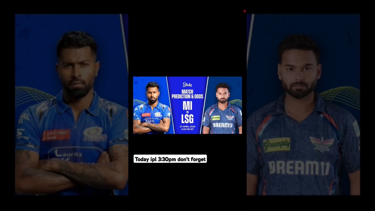 MI vs LSG Dream Team Prediction MI vs LSG Fantasy11 Prediction MI vs LSG Dream Team