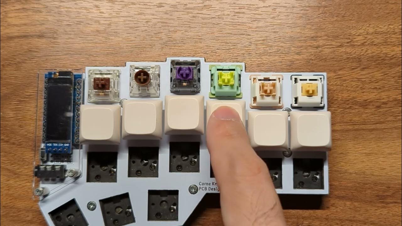 Silent Tactile Switch Sound Comparison 2023.12 YouTube