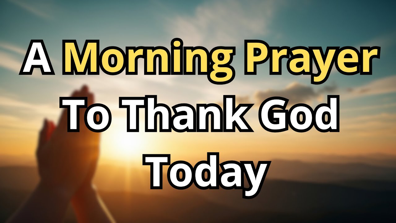 Holy Spirit, I Start This Day Grateful | Morning Prayer