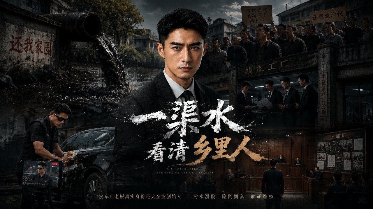 廢柴洗車工反擊，驗資震撼全村