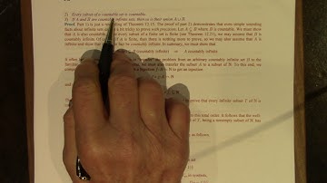 Transition to Advanced Math: 29 Cardinality III 47 min