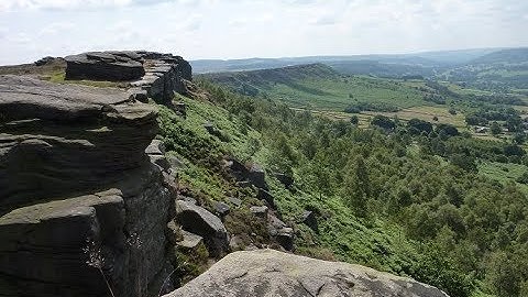 Froggatt and Curbar Edge walk, Peak District, UK