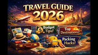 🎒 The Only Travel Guide You Need for 2026 | Budget, Visa &amp; Destinations