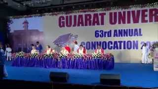 Gujarat University 63rd Convocation 2015 Live Webcasted by Lightline Media Creation