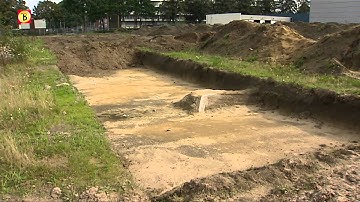 Opgravingen stilgelegd om geldkwestie