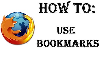 How To Use Bookmarks in Firefox