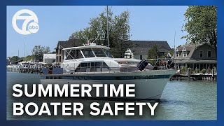 'Be responsible:' Boater safety message from Macomb County Sheriff's Marine Division