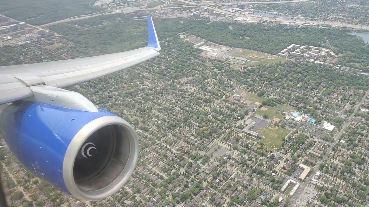 [HD] LOUD THRUST REDUCTION! United Airlines Boeing 757-300 Takeoff from Chicago O'Hare!