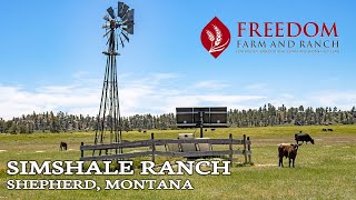 Montana Ranch For Sale | 3,862± Acres | Simshale Ranch | Shepherd, MT