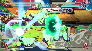 Broly Meterless Grab Combo Extensions with Goku Assist