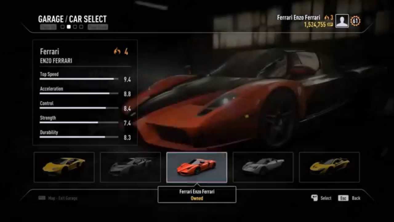 Need For Speed Rivals [All Race Cars] - YouTube