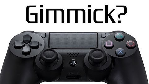 Is the PS4 Touchpad a Gimmick?