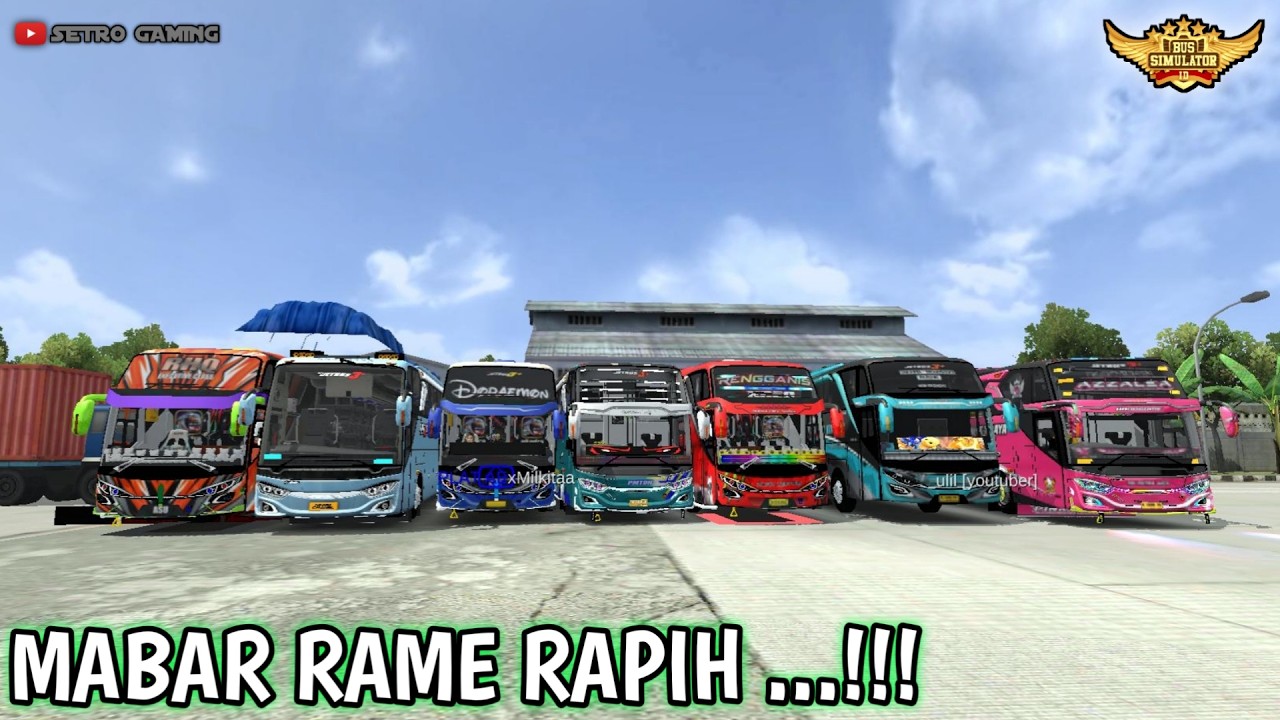MABAR RAME RAPIH YUK JOIN GAES #bussid