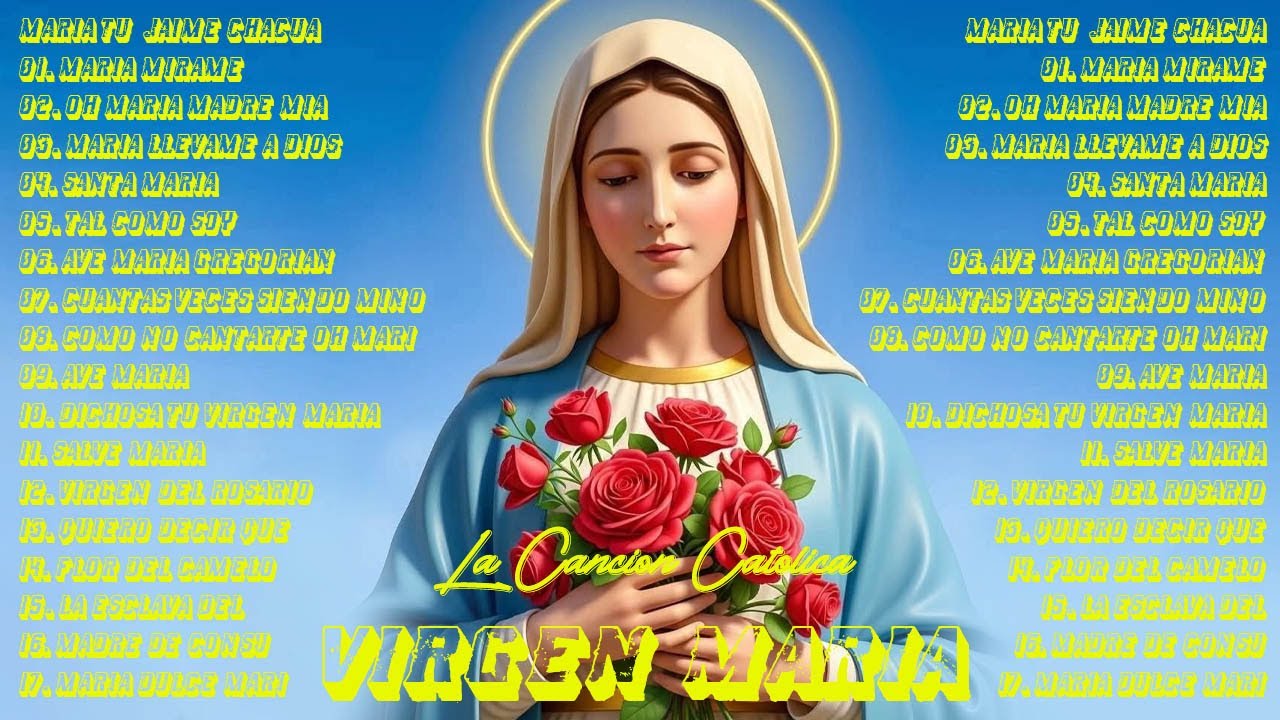 INTENTA ESCUCHAR ESTA CANCIÓN SIN LLORAR __ LA CANCIÓN DE LA VIRGEN MARIA MAS HERMOSA DEL MUNDO 2025
