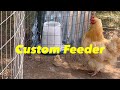 Chicken-Proof Chick Feeder!!!