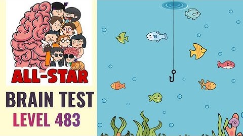 Brain Test All Star Level 483 | Find the biggest fish there | Walkthrough