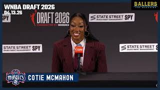 Cotie McMahon is Headed to Washington!🏀💯| 2026 WNBA Post-Draft Press Conference | 04.13.26