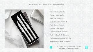 Rada Cutlery S49 Cooking Essentials Knife Gift Set