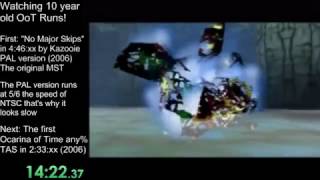 Reviewing very old Ocarina of Time speedruns