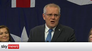 Scott Morrison concedes defeat in Australian election