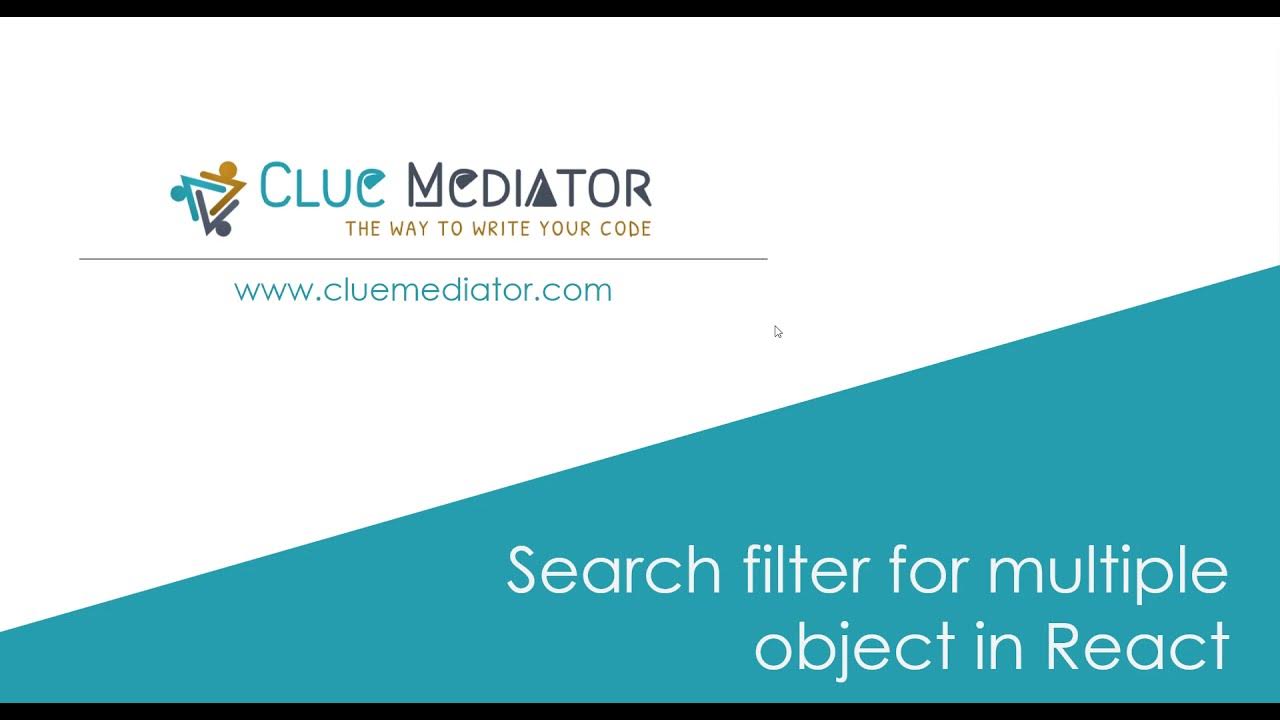 Search filter for multiple objects in React | Filtering an array with ...