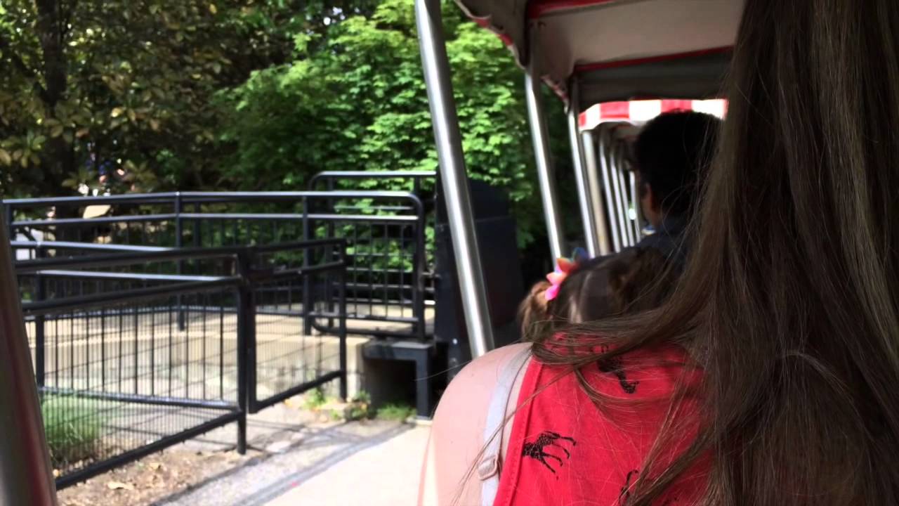 Riding the Saint Louis Zoo Train - YouTube