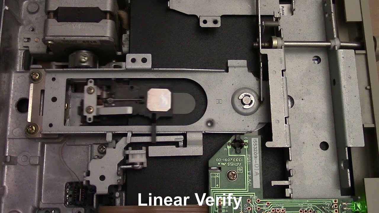 Sights & Sounds of a 5.25 Floppy Drive