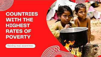Countries with the highest rates of poverty
