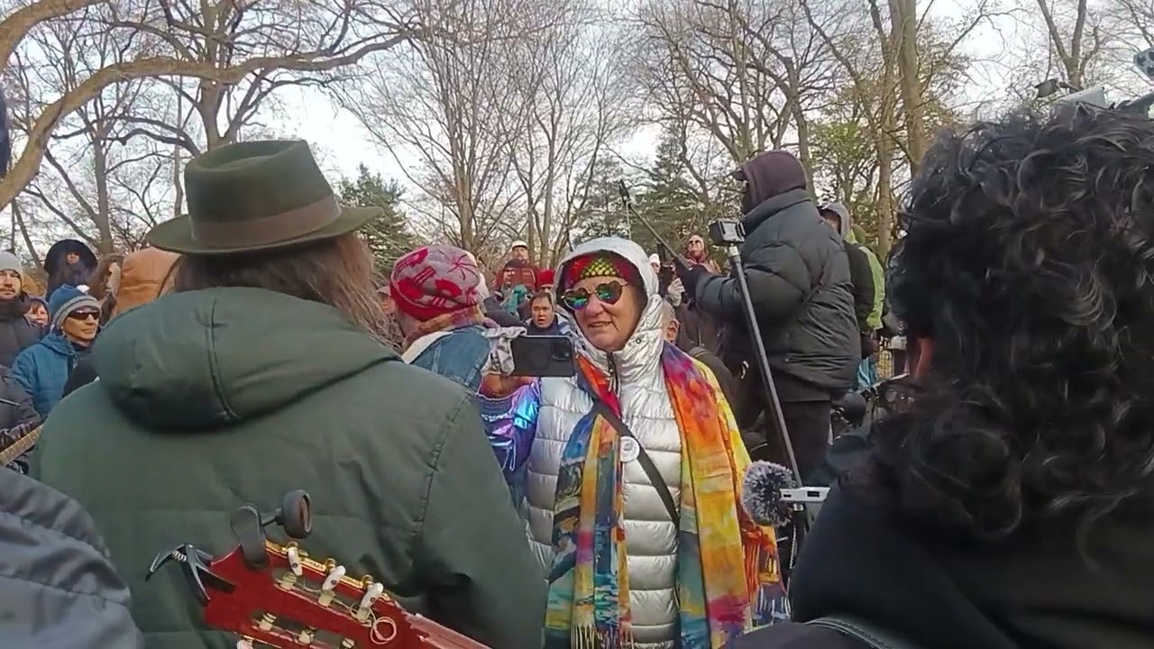 John Lennon 2025 06 Central Park by The Dakota. Strawberry Fields. NYC