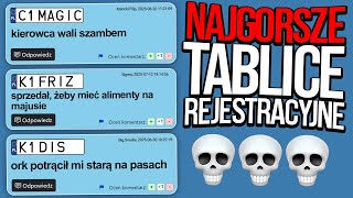 Najgorsze Tablice Rejestracyjne 2