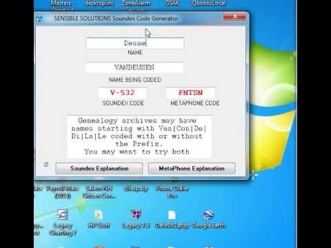 Sensible Solutions Soundex MetaPhone Encoder
