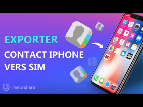 Vidéo: Comment transférer mes photos de mon iPhone vers ma carte SIM ?