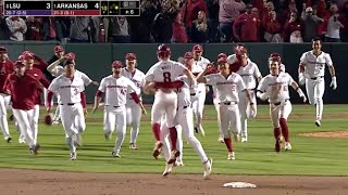 [WalkOff] #1 Arkansas vs #8 LSU Game 2 2024