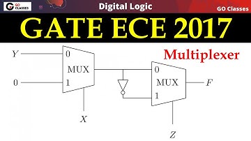 GATE ECE 2017 Question 16 - Multiplexer Question | Mux | GATE EC | Digital Circuit