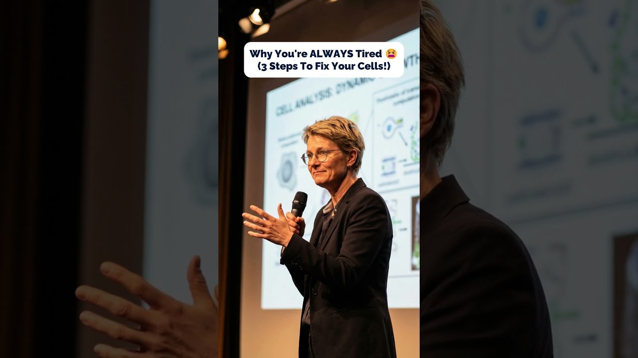 😴 Why You’re Tired After 40 (It’s Not Just Aging) | 3-Step CELLULAR FIX! ⚡️