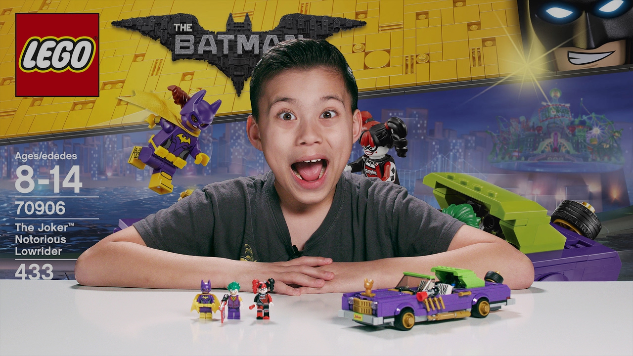 THE JOKER NOTORIOUS LOWRIDER - The LEGO Batman Movie Set 70906 Time-lapse,  Unboxing & Review