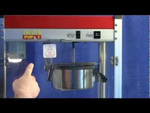 Goldrush Popcorn Machine - 8 oz. - Valley Popcorn Services