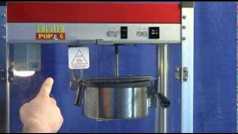 Popcorn Machine Instructions