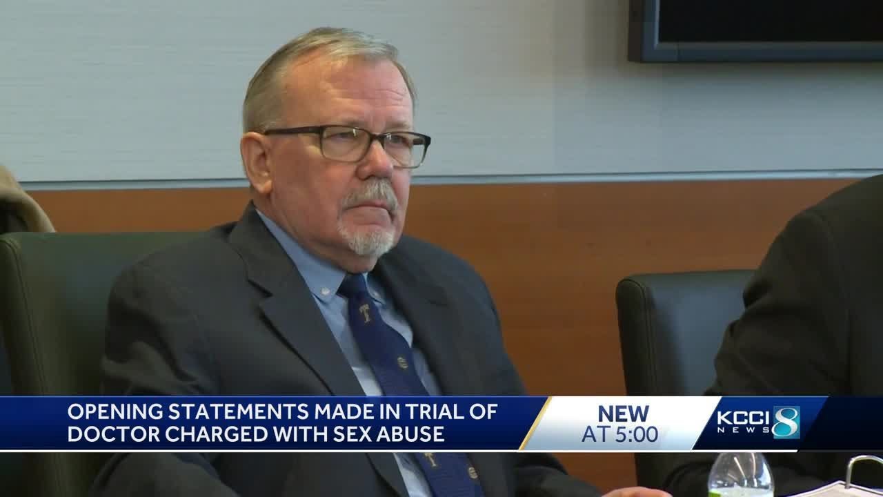 Trial begins for Iowa doctor accused of sexually abusing a child - YouTube