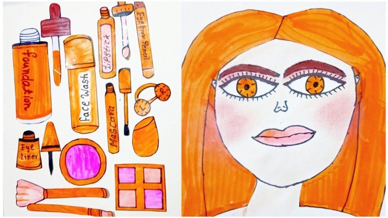 [ ️Paperdiy ️]ASMR Makeup & Skincare with PAPER COSMETICS 💄paper Play ️ ...
