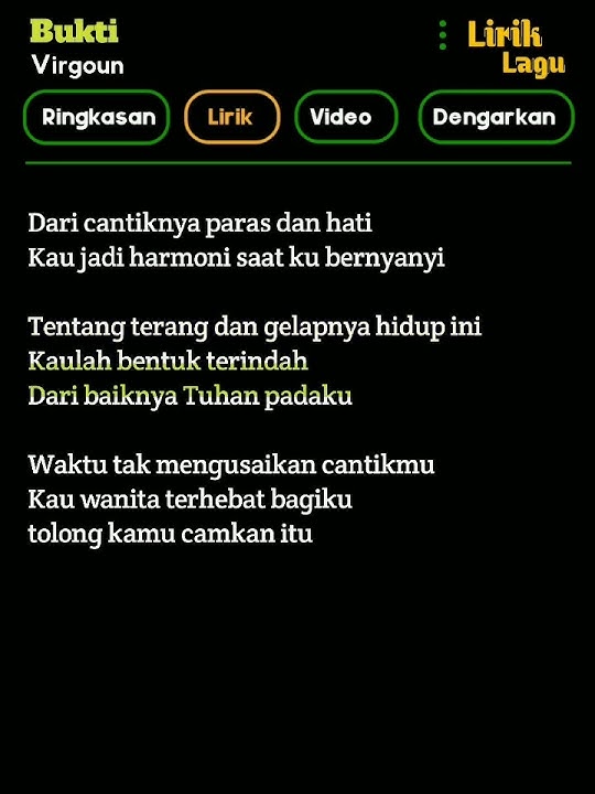 - Bukti - Lirik Lagu #liriklagu #bukti #fypshorts