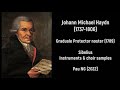 [Sheet music] Johann Michael Haydn (1737-1806) - Graduale Protector noster (1789)